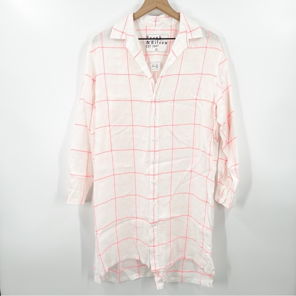 Frank & Eileen Hunter Classic Linen Shirtdress